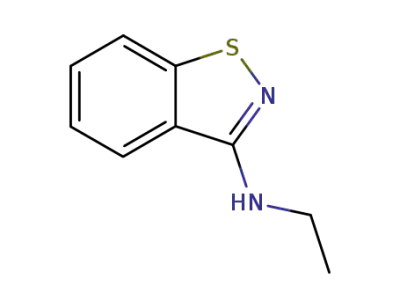 3-Ethylamino-1,2-benzisothiazol
