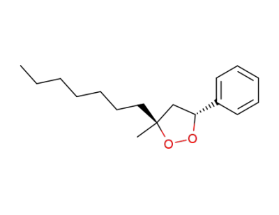 (3S,5R)-3-Heptyl-3-methyl-5-phenyl-[1,2]dioxolane