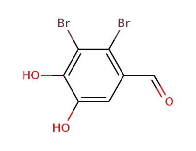 2,3-dibromo-4,5-dihydroxybenzylaldehyde