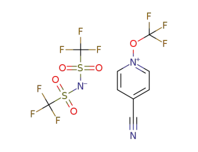 4-cyano-1- (trifluoromethoxy)pyridin-1-ium bis((trifluoromethyl)sulfonyl)amide